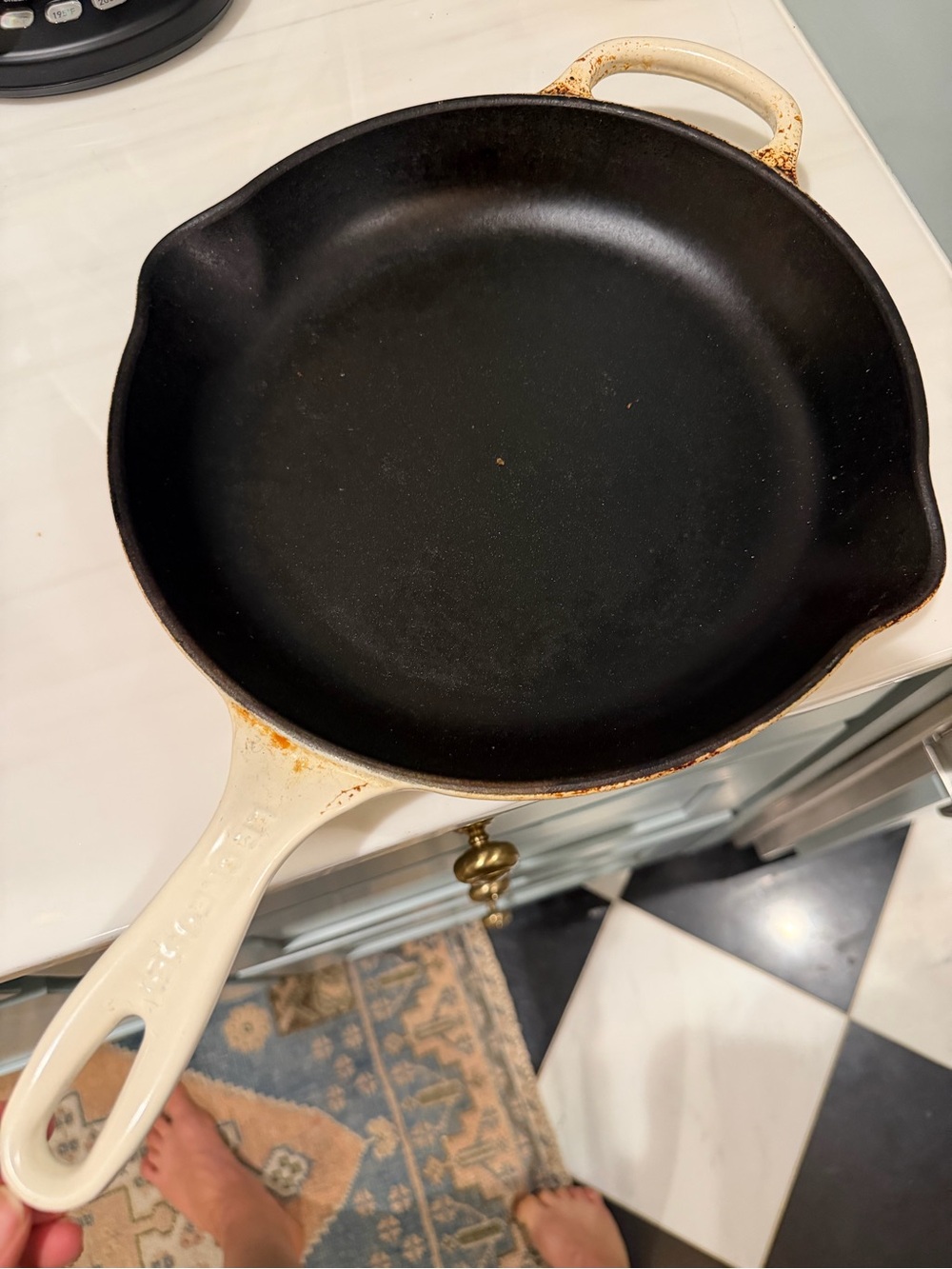 Le Creuset Signature Enameled Cast Iron Skillet Fry Pan